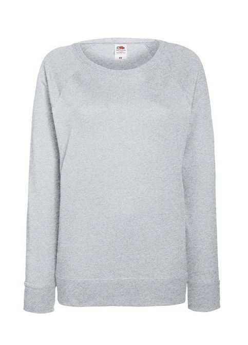 Світшот жіночий Lightweight raglan sweat lady-fit (062146094S) Fruit of the Loom (315937942)