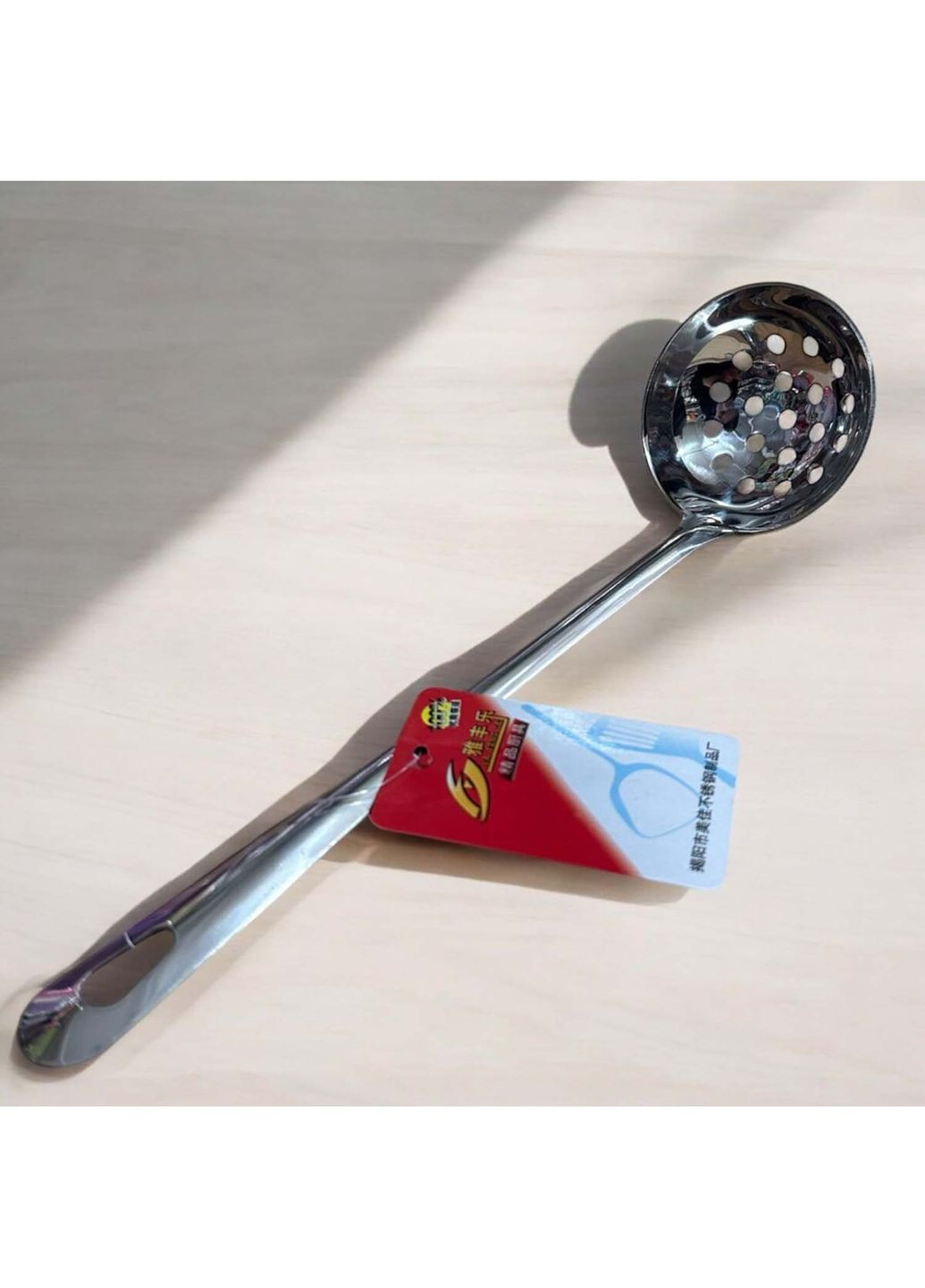 Половник-друшляк из нержавеющей стали для легкого извлечения солений и консервированных продуктов Kitchen Master (335014541)