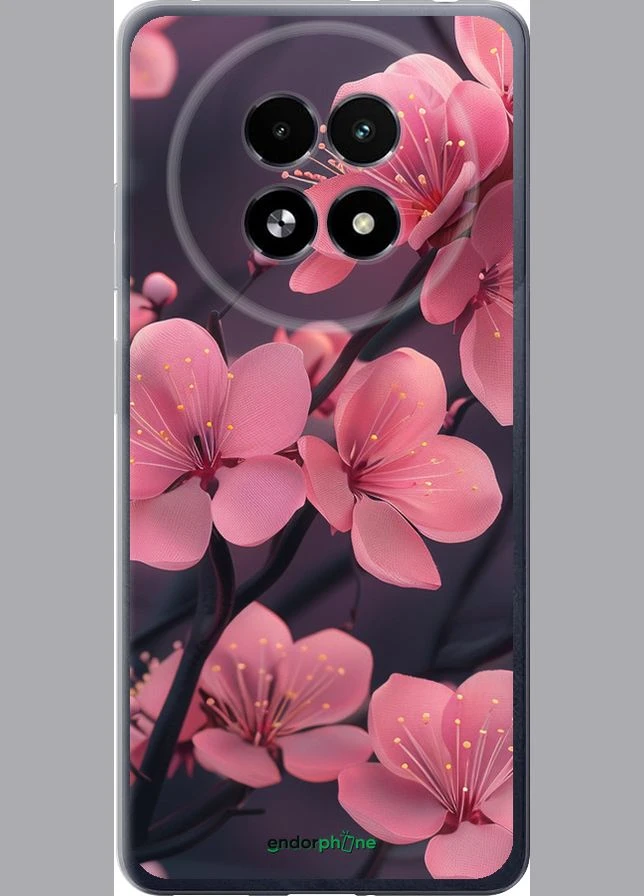 Чехол на Realme 13+ 5G Пурпурная сакура "6075u-3891-70447" Endorphone (339876514)