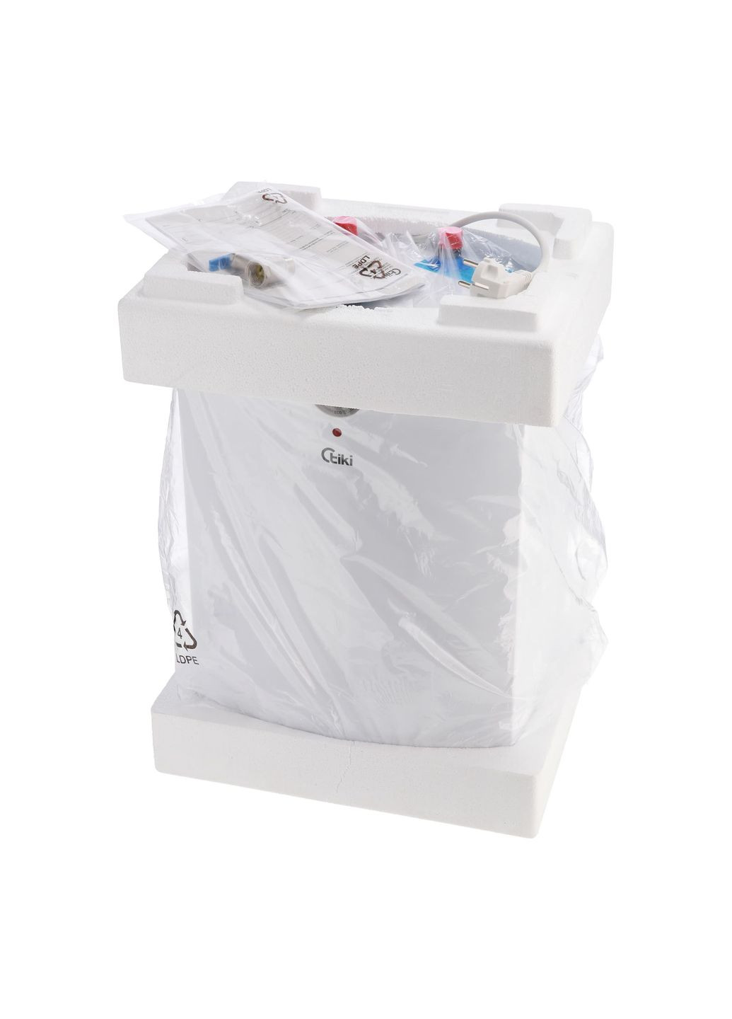 Водонагрівач електр. компакт GT, 15л, 2кВт, монтаж під мийкою, мех. кер-ння, A,, 700189 Tiki (363320919)