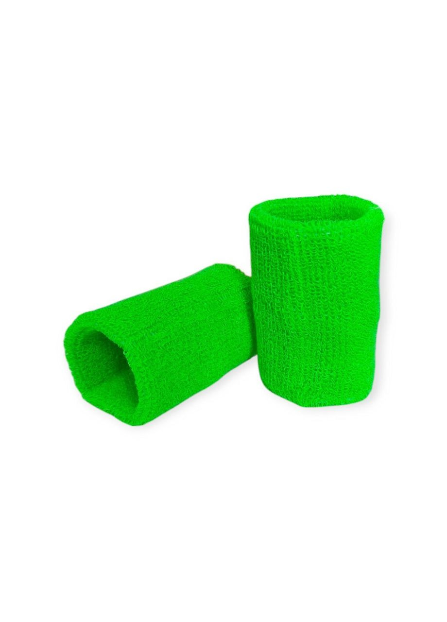 Напульсники спортивные махровые салатовые 2HW-light green SNS (361034000)