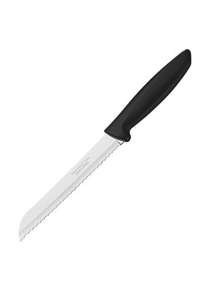 Набір ножів для хліба Plenus black, 178 мм 12 шт. Tramontina комбінований,