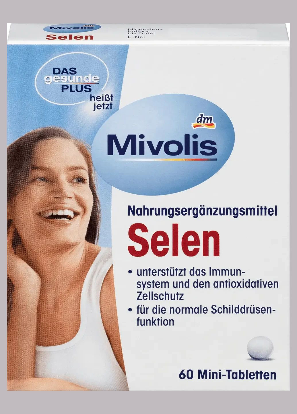 Селен Mivolis (Міволіс) Selen Mini-Tabletten 60 шт No Brand (323168784)
