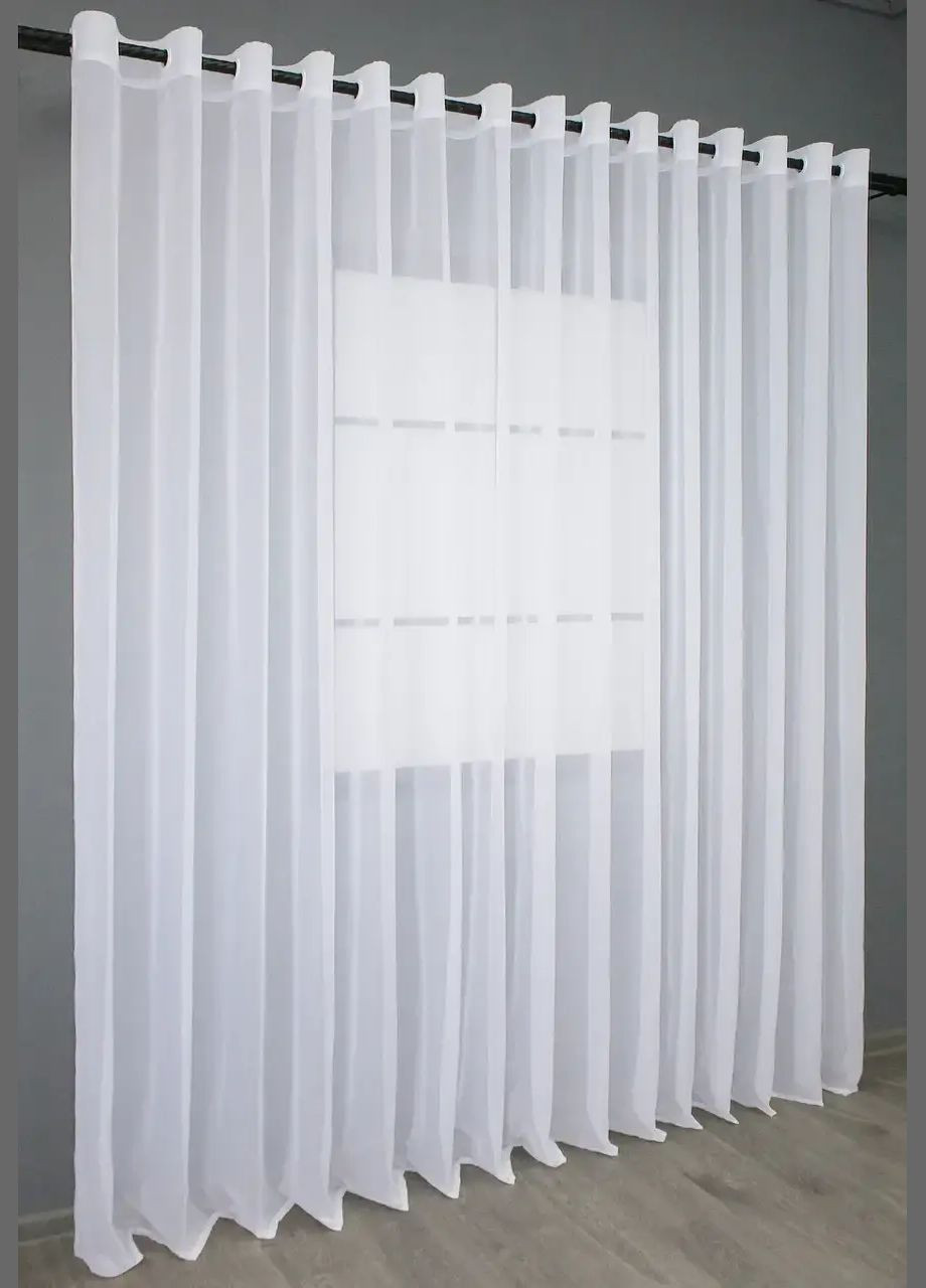 Тюль на люверсах шифон білий 500Х270 NOW BRAND (346058056)