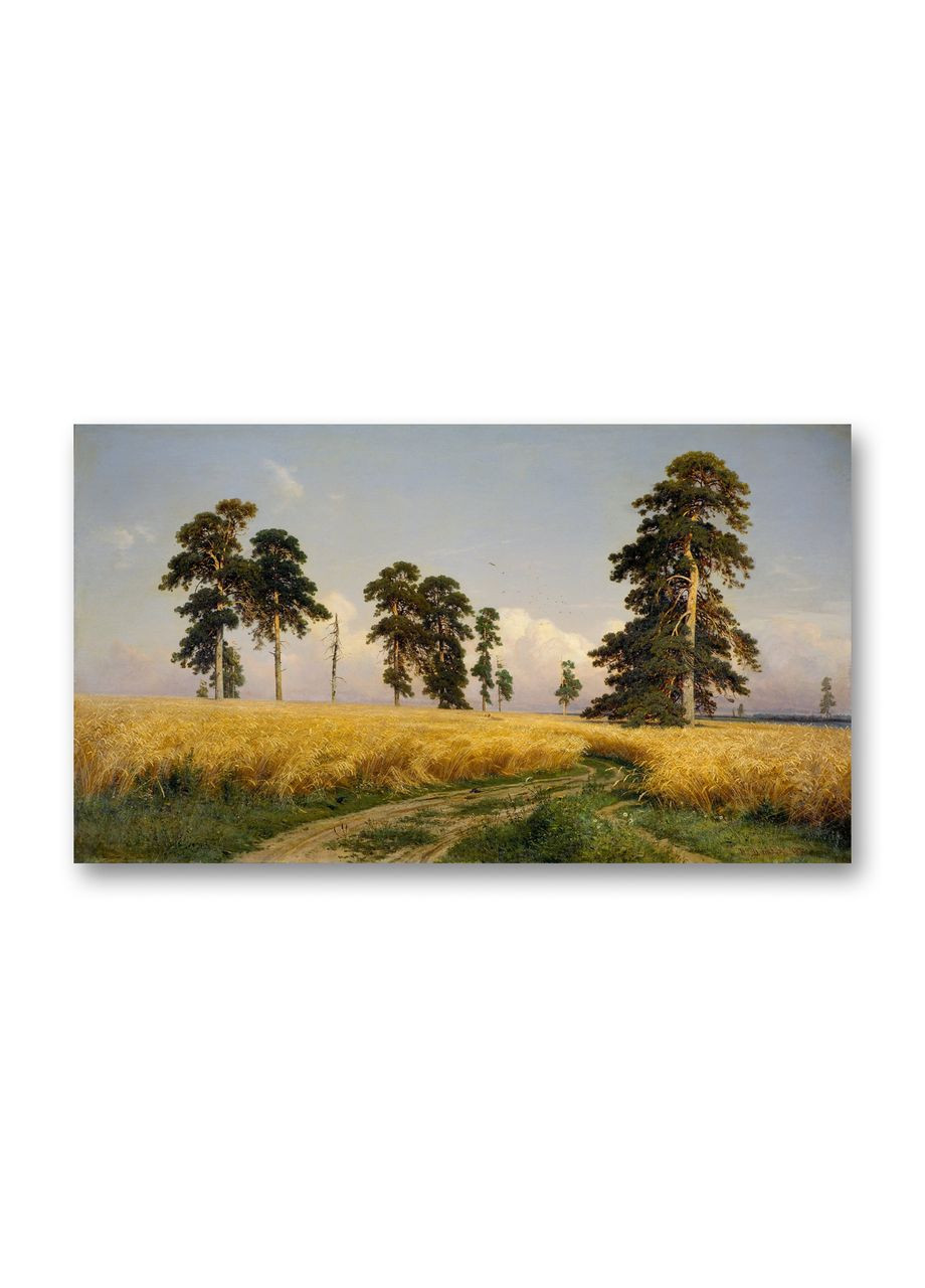 Печать на холсте Рожь Иван Шишкин 30x40 No Brand (346495645)