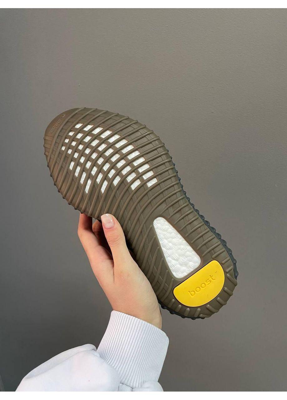 Черные демисезонные кроссовки мужские adidas yeezy boost 350 black cinder адидас изи буст No Brand