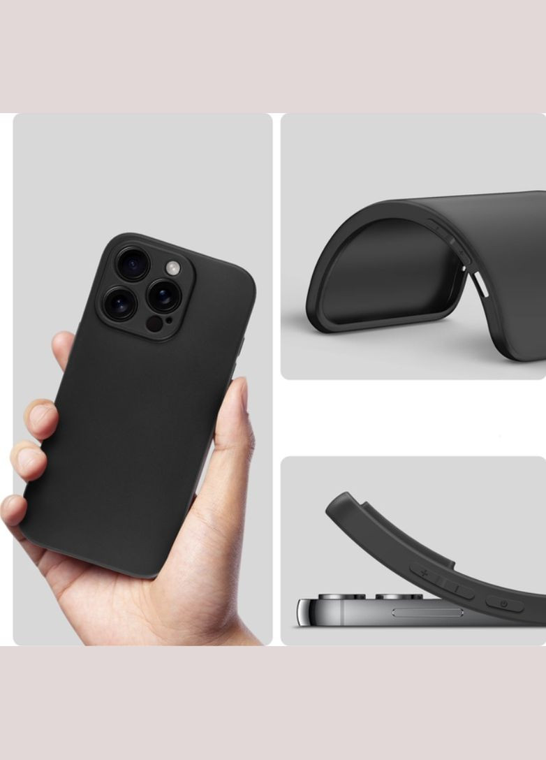 Чехол-накладка для Apple iPhone 16 Pro Black (712278) BeCover (342331486)