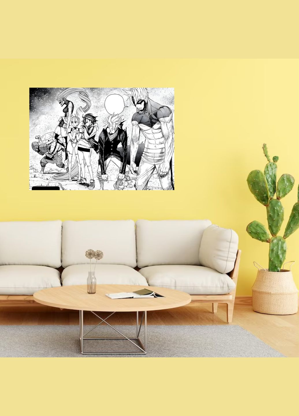 Плакат- на стену с оригинальным принтом аниме-манги Dandadan Дандадан "персонажи" А0 Кавун постер (316208520)