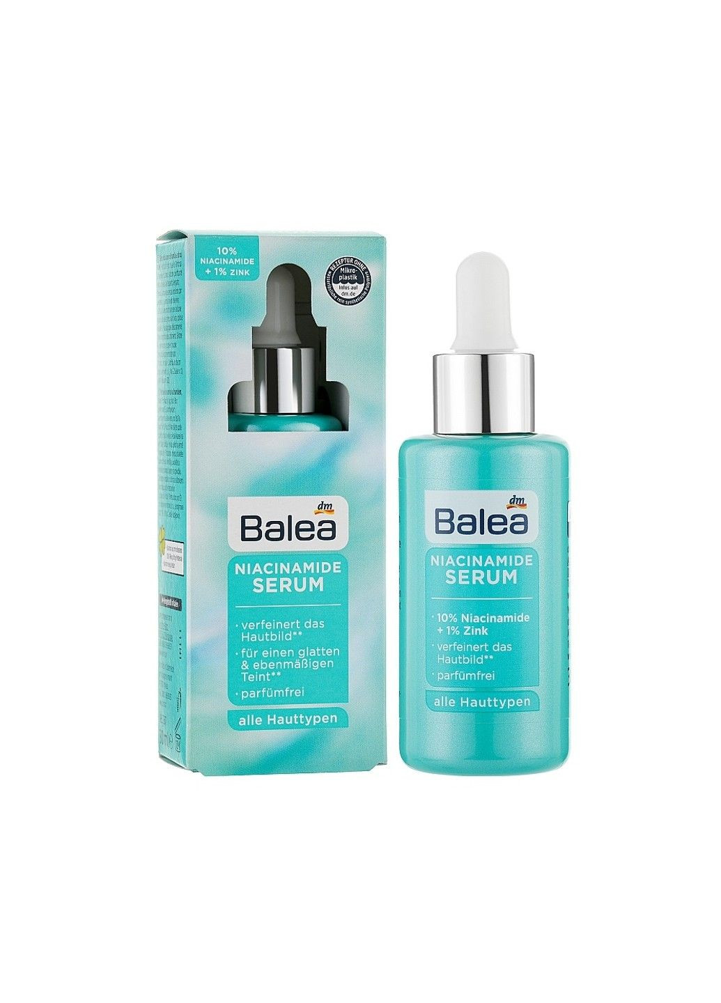 Сыворотка с цинком для лица Niacinamide Serum 30 ml Balea (341678012)