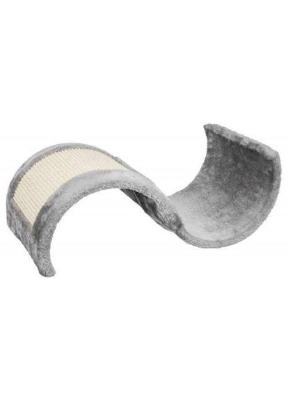 Царапка Волна для кошек, плюш, 39х28х50 см (серый) (*) Trixie (322590343)