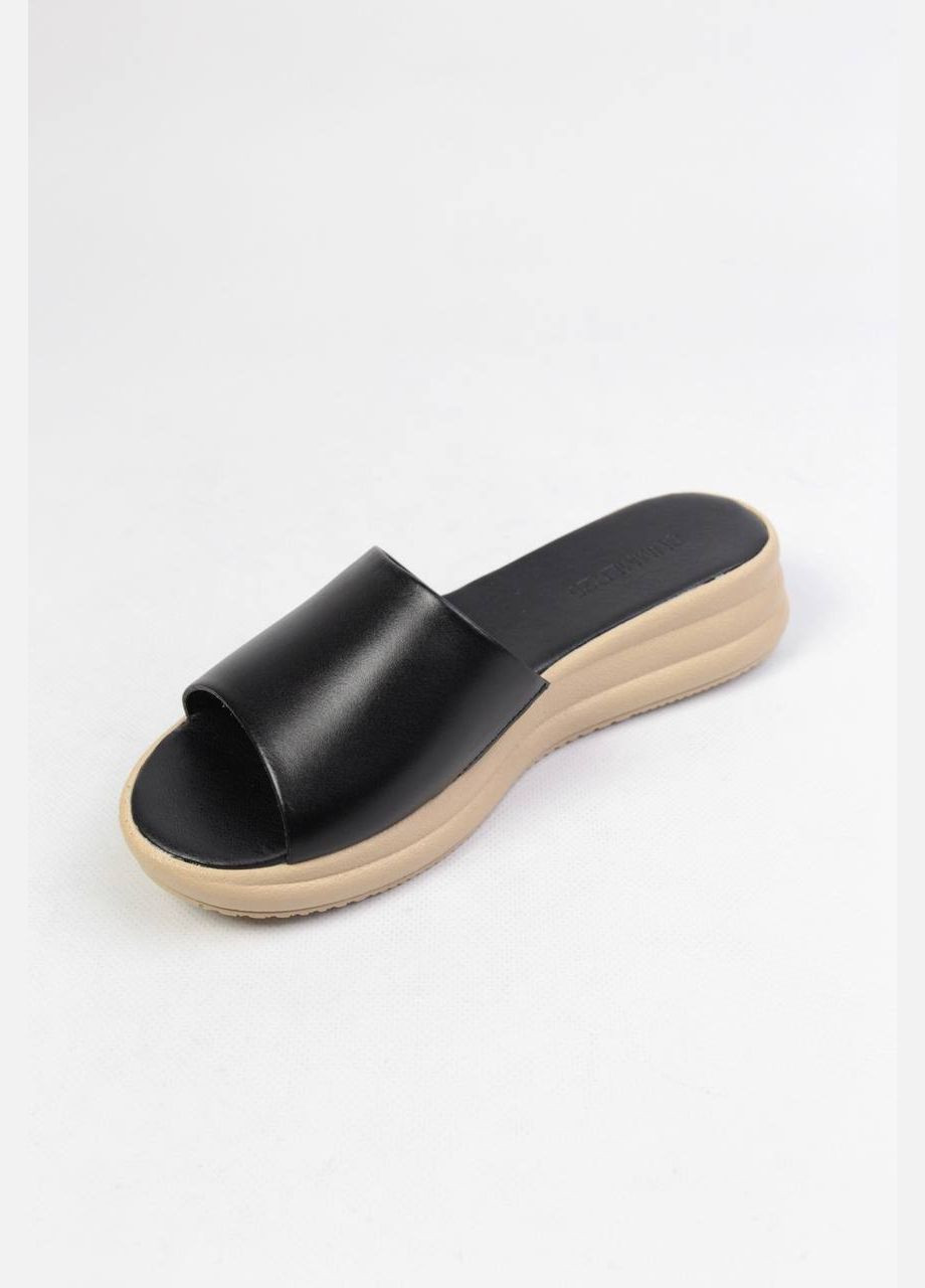 Черные шлепанци Benito