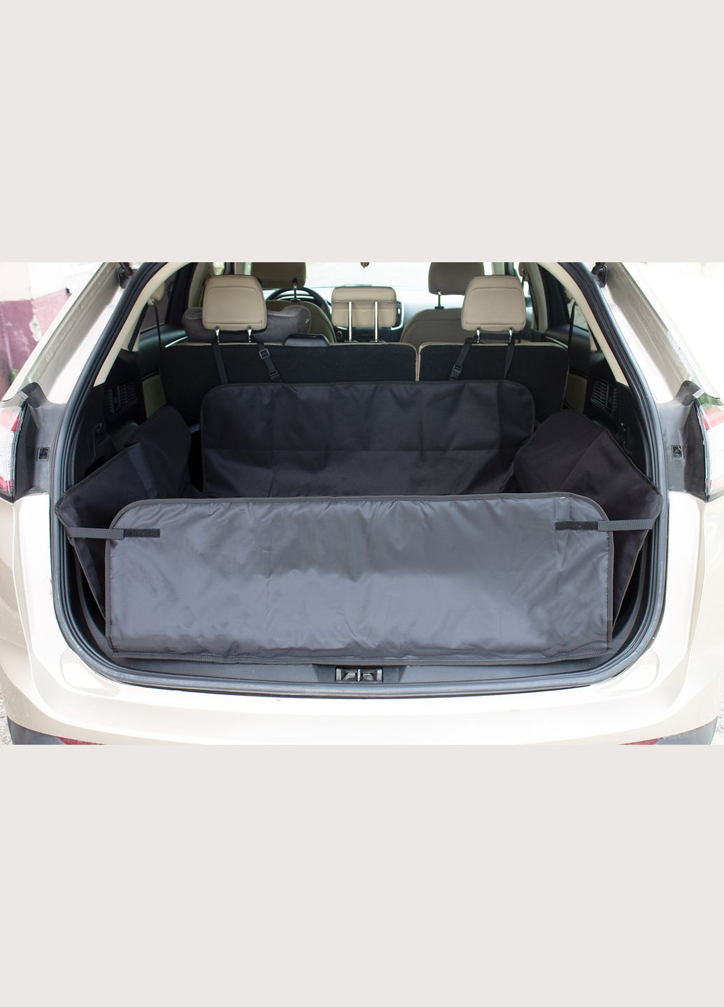 Автогамак для собак с бортами в багажник "Люкс" 101х91 см Черный (4820224215785) Lucky Pet (279567015)