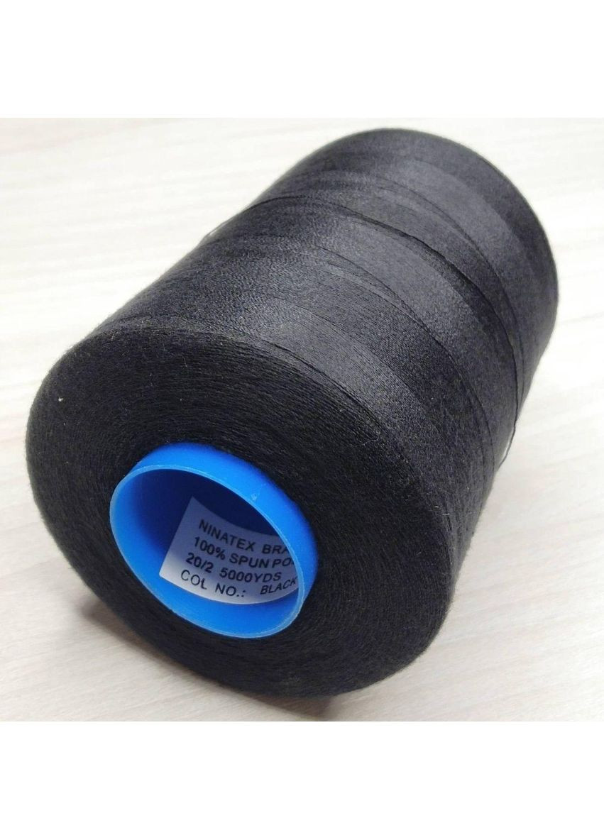 Армовані нитки 20/2 5000 ярдів, чорні Plus-plus (352749557)