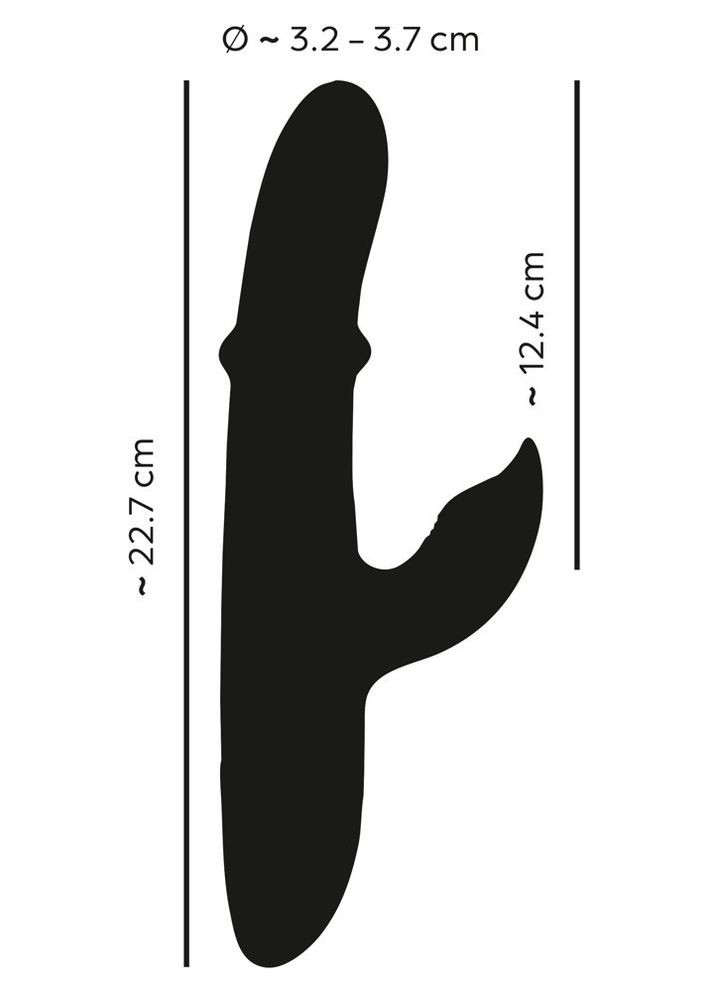 Вібратор You2Toys Thumping Rabbit Vibrator with Moving Ring MULTISHOP Orion (362577110)