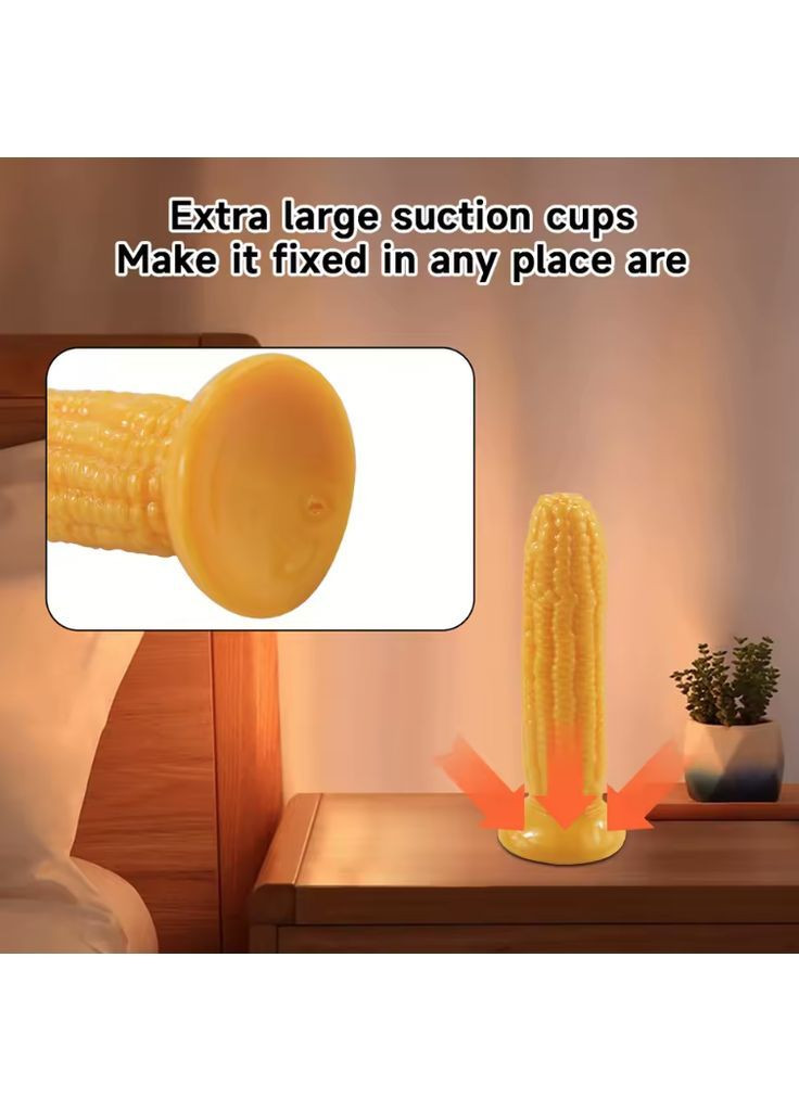 Фаллоимитатор в форме кукурузы No Brand (367102334)