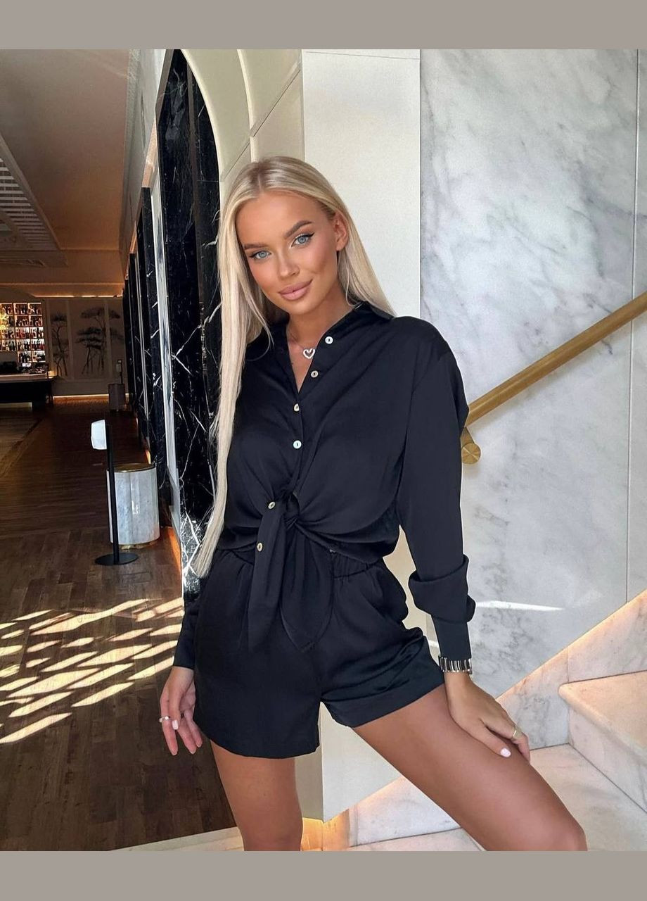 Жіночий чорний костюм No Brand (341342264)