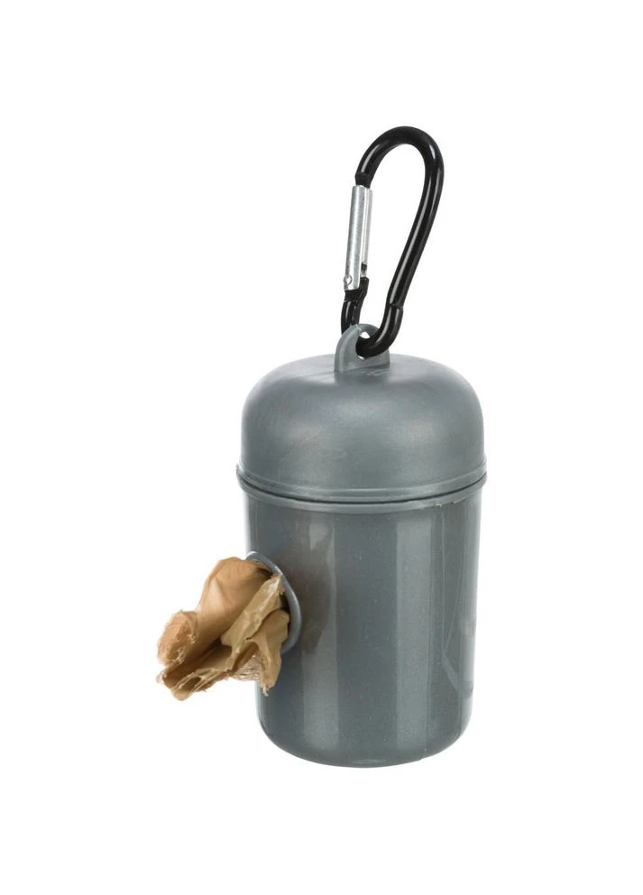 Контейнер для збиральних пакетів пластиковий з 2 рулонами пакетів для фекалій розмір М 20 шт/рулонLR Trixie (392467226)