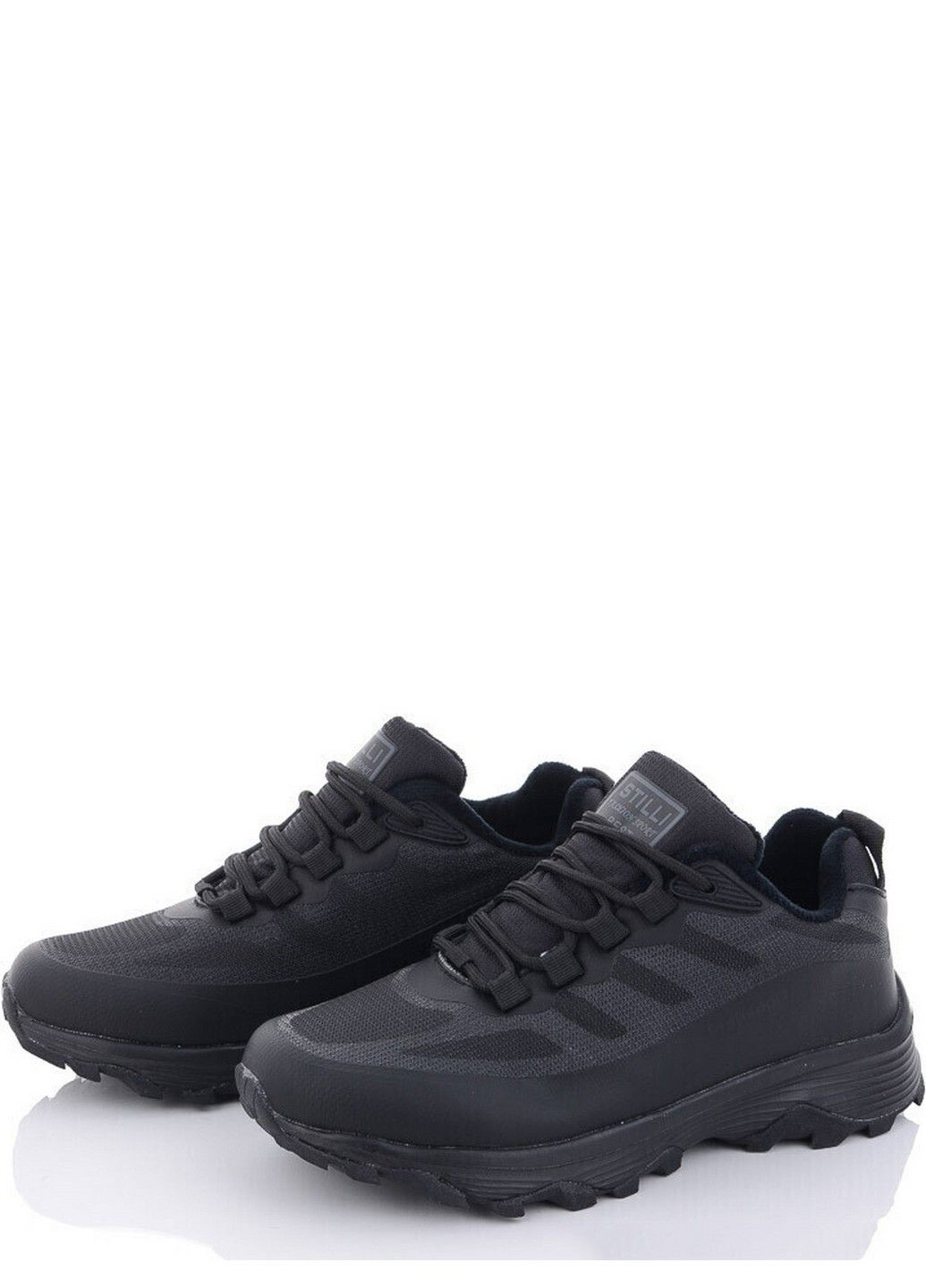 Чорні всесезон термо кросівки hp700-3 Stilli