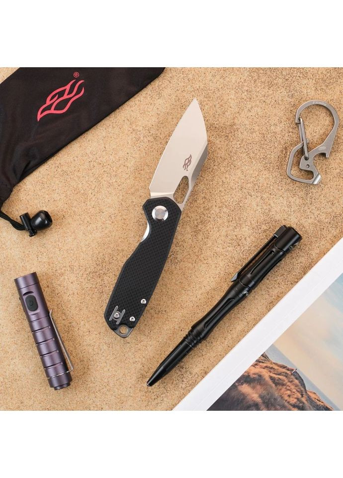 Складной нож FH924-BK, туристический, рукоятка G10 Firebird (363132528)