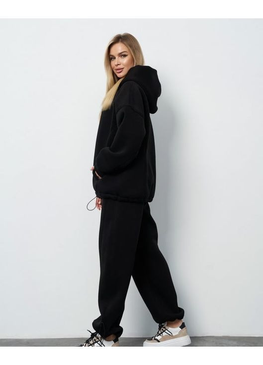 Утеплений костюм вільного крою ISSA PLUS (366883729)