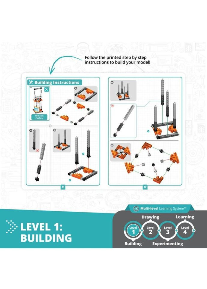 Конструктор Stem Как работает гидравлика? (STL24) Engino (281425984)