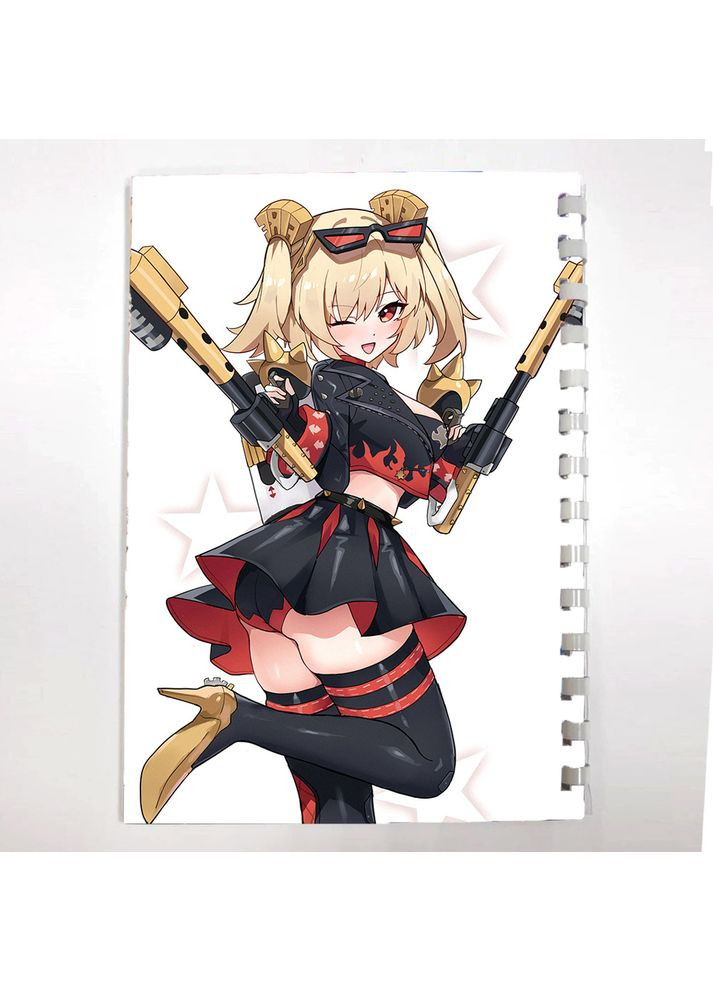 Блокнот Бёрнис Уайт Zenless Zone Zero Зенлес Зон Зиро (sk0232) No Brand (326997014)