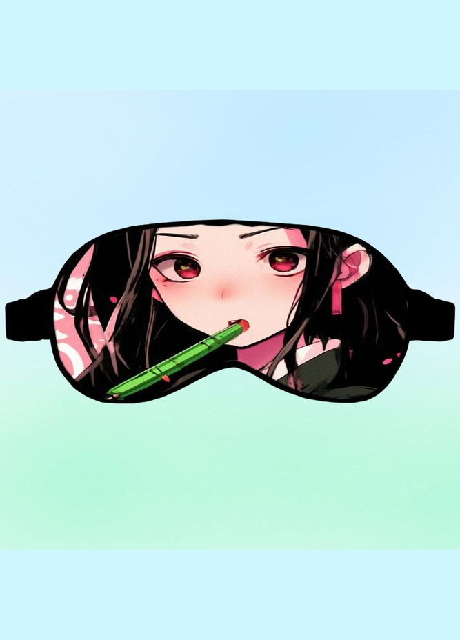 Маска для сна Аниме Повелитель #0001 черная No Brand (315045371)