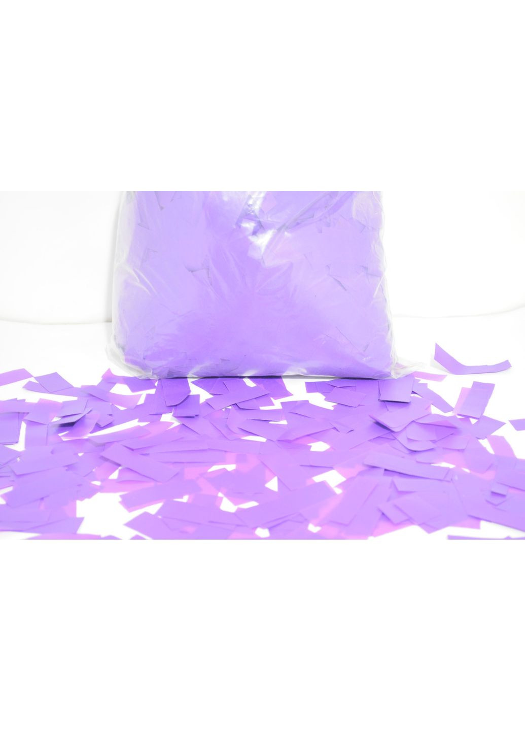 Конфетті - Метафан фіолетовий матовий двосторонній з лаковим блиском No Brand (368969782)