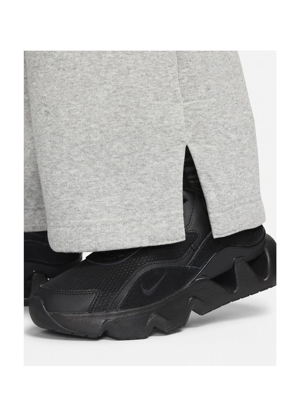 Штани жіночі Sportswear Phoenix Fleece High-Rise Wide-Leg Pants Grey Dq5615-063 Nike (364662504)