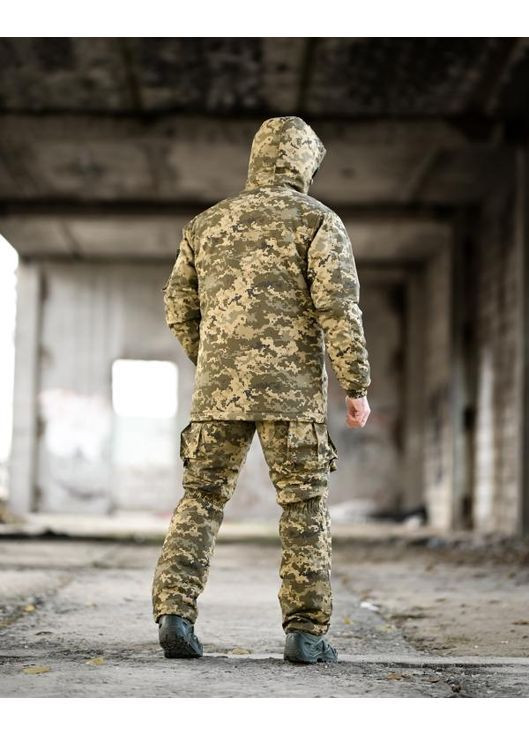 Армейский мужской зимний костюм Omni-heat пиксель Freedom