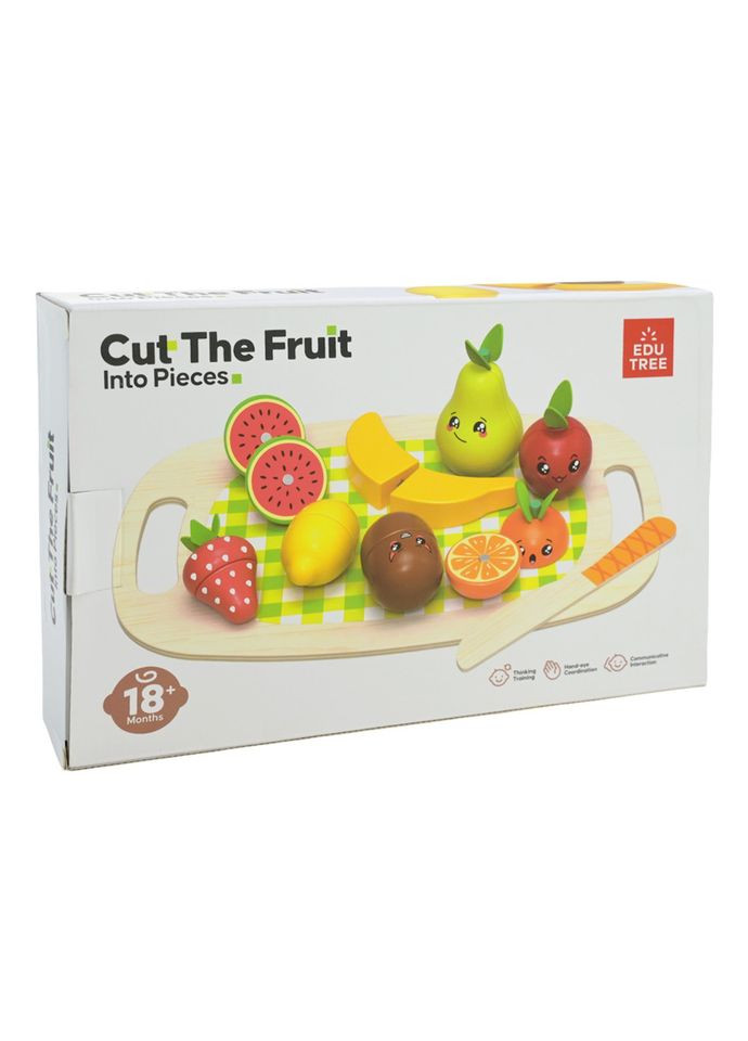 Детская деревянная игрушка "Фрукты" C9414 фрукты на магнитах, дощечка Bambi (364269849)