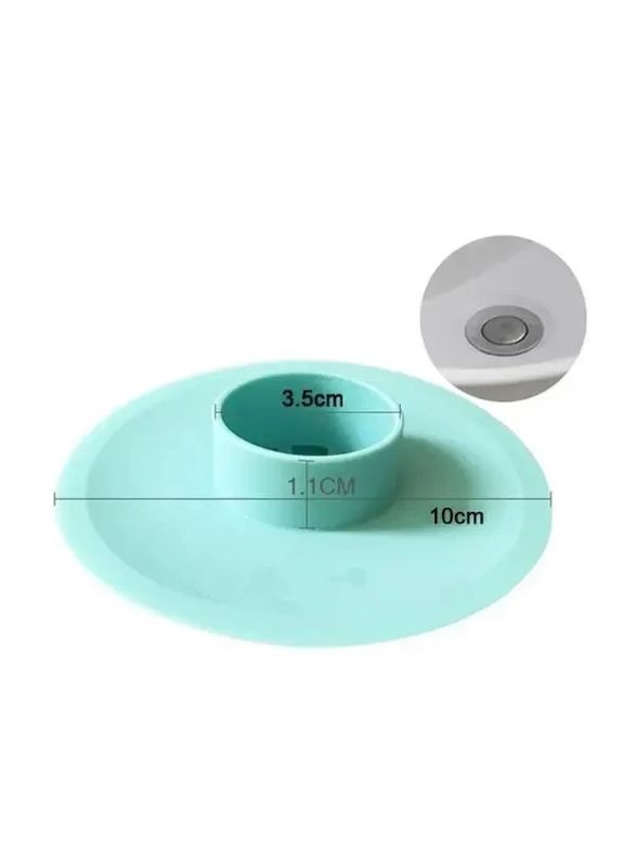 Заглушка для раковини Універсальний корок для зливу в раковині Пробка натискна для раковини (в асортименті) No Brand (365866942)