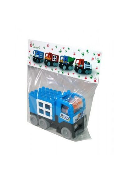 Конструктор машинка "Поліція" Doloni (318020372)