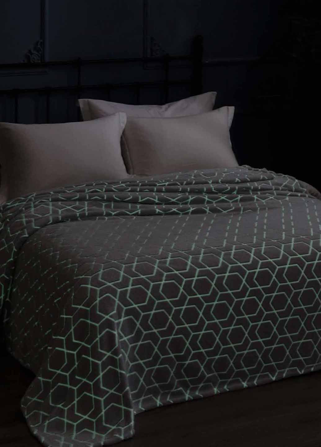 Плед флисовый светящийся Паутина 200 x 220 см Love You (340067513)