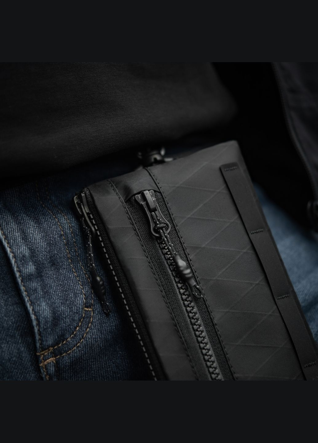 Кошелек горизонтальный с карабином X-PAC Elite Black M-TAC (326973882)