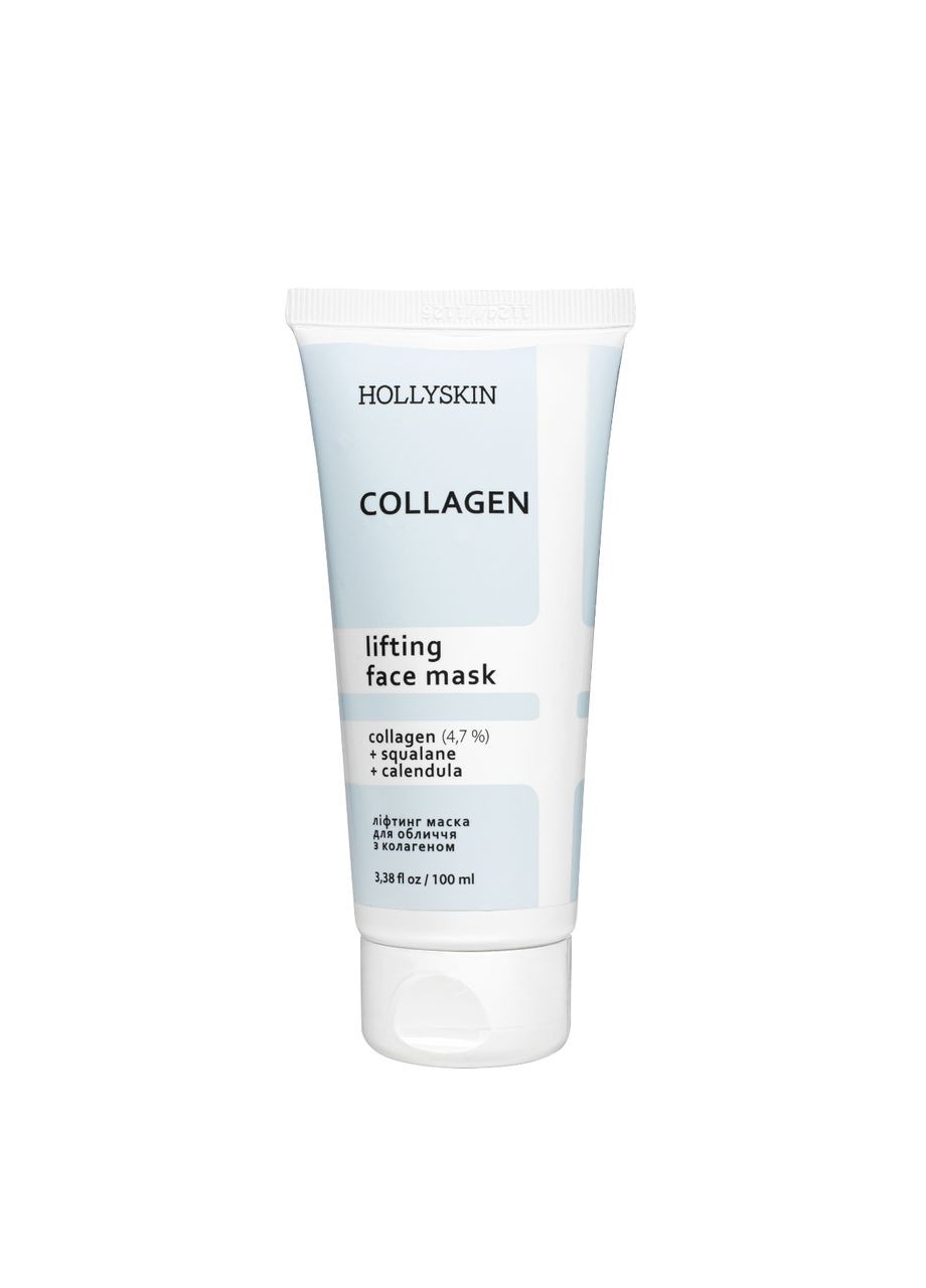 Маска для лица Collagen Face Mask с коллагеном 100 мл 0030h Hollyskin (338426497)