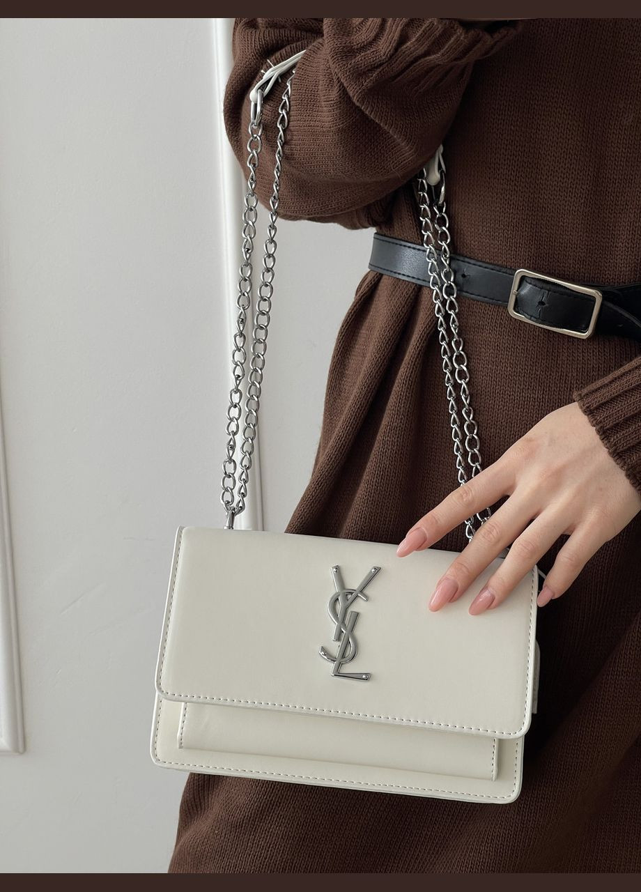 Женская сумка серебро клатч No Brand (322464865)