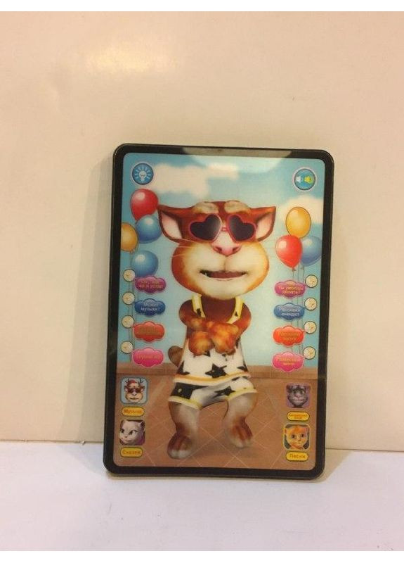 Планшет интерактивные Кот ТОМ Talking Tom АНГЛОЙСКИЙ 7799 (С ВИТРИНЫ) No Brand (301649024)