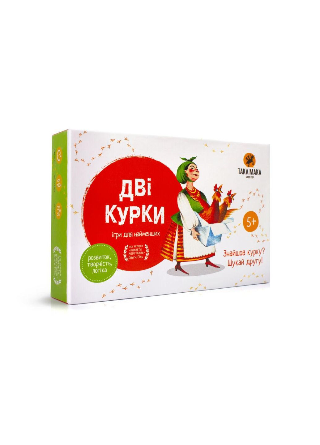 Дві Курки. Дитяча настільна гра для найменших Така Мака (348057063)