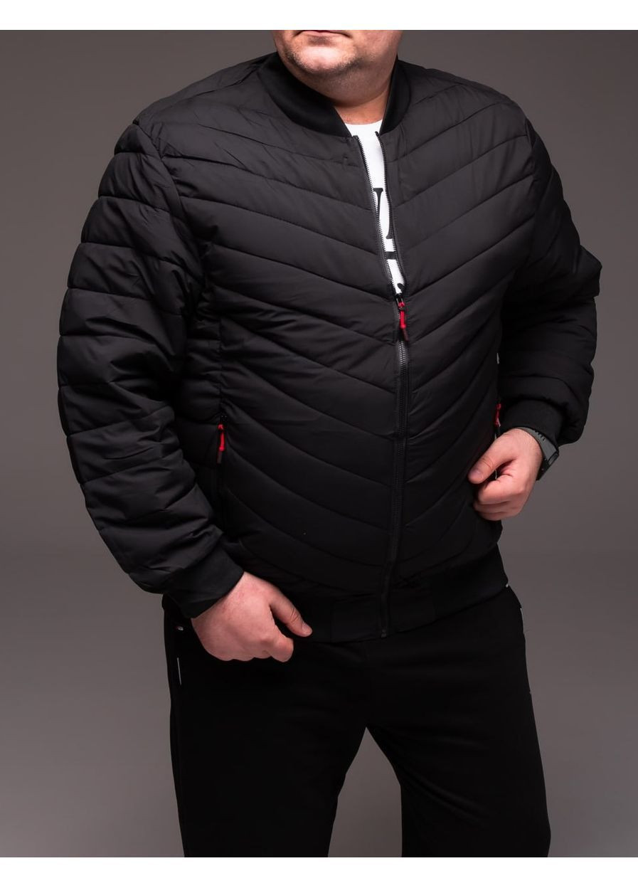 Чорна демісезонна вітровка No Brand