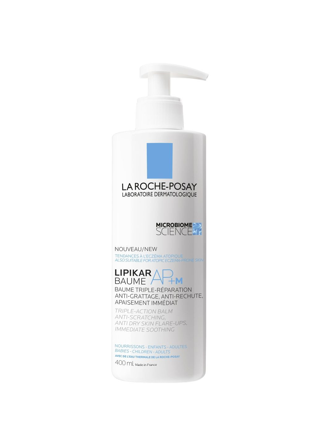 La Roche-Posay Бальзам Lipikar AP+M, 400 мл — Крем, Франция (328397095)