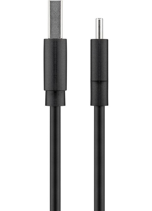 Кабель USB Type C to USB2.0 15W M/M (папа/папа) 0.1m AWG28 SuperFast Goobay (369646142)