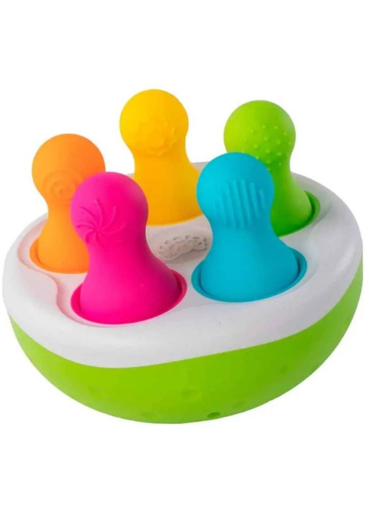 Сортер-балансир Spinny Pins Неваляшки (F248ML) Fat Brain Toys (323091557)