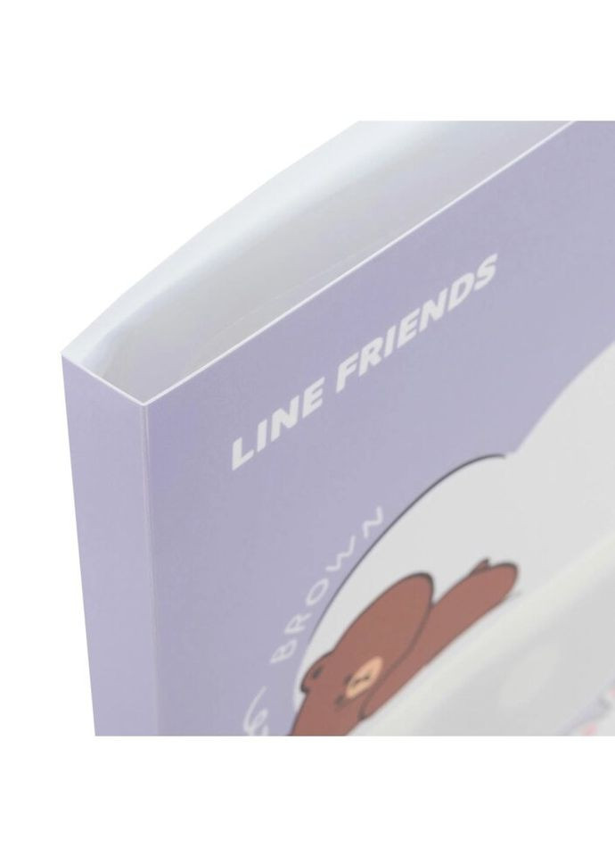 Папка на 20 файлів A4 Line Friends 492102 Yes (335583910)
