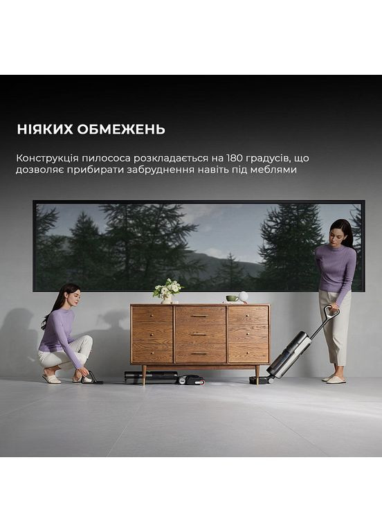 Пылесос H12 Pro Flex Reach Black (HHR44A) Dreame (331012440)