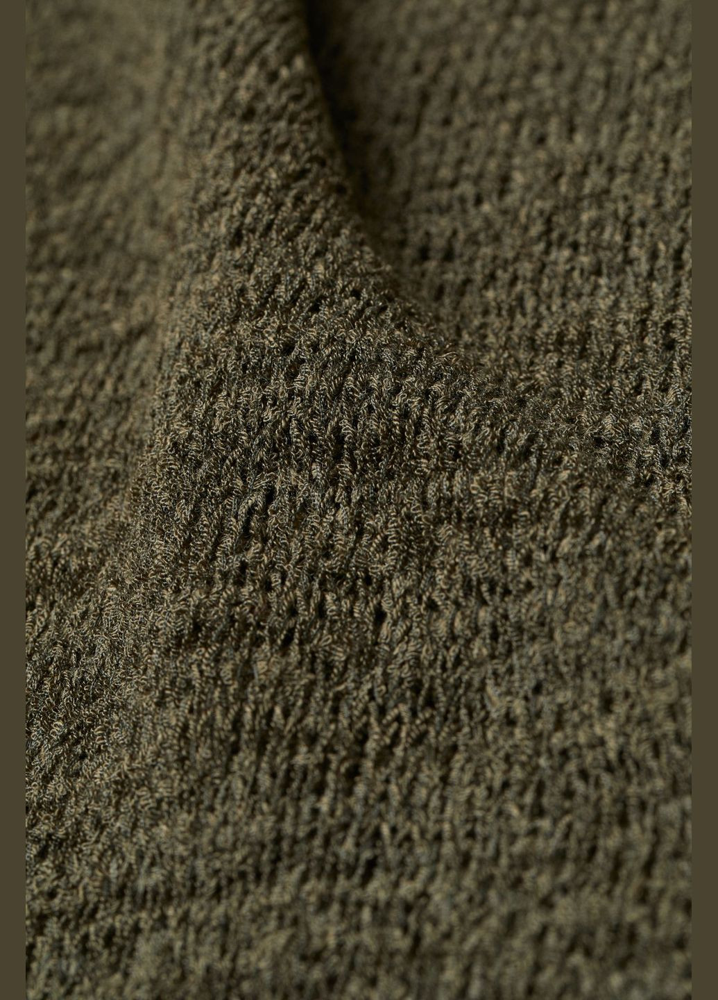 Оливковий (хакі) демісезонний светр H&M