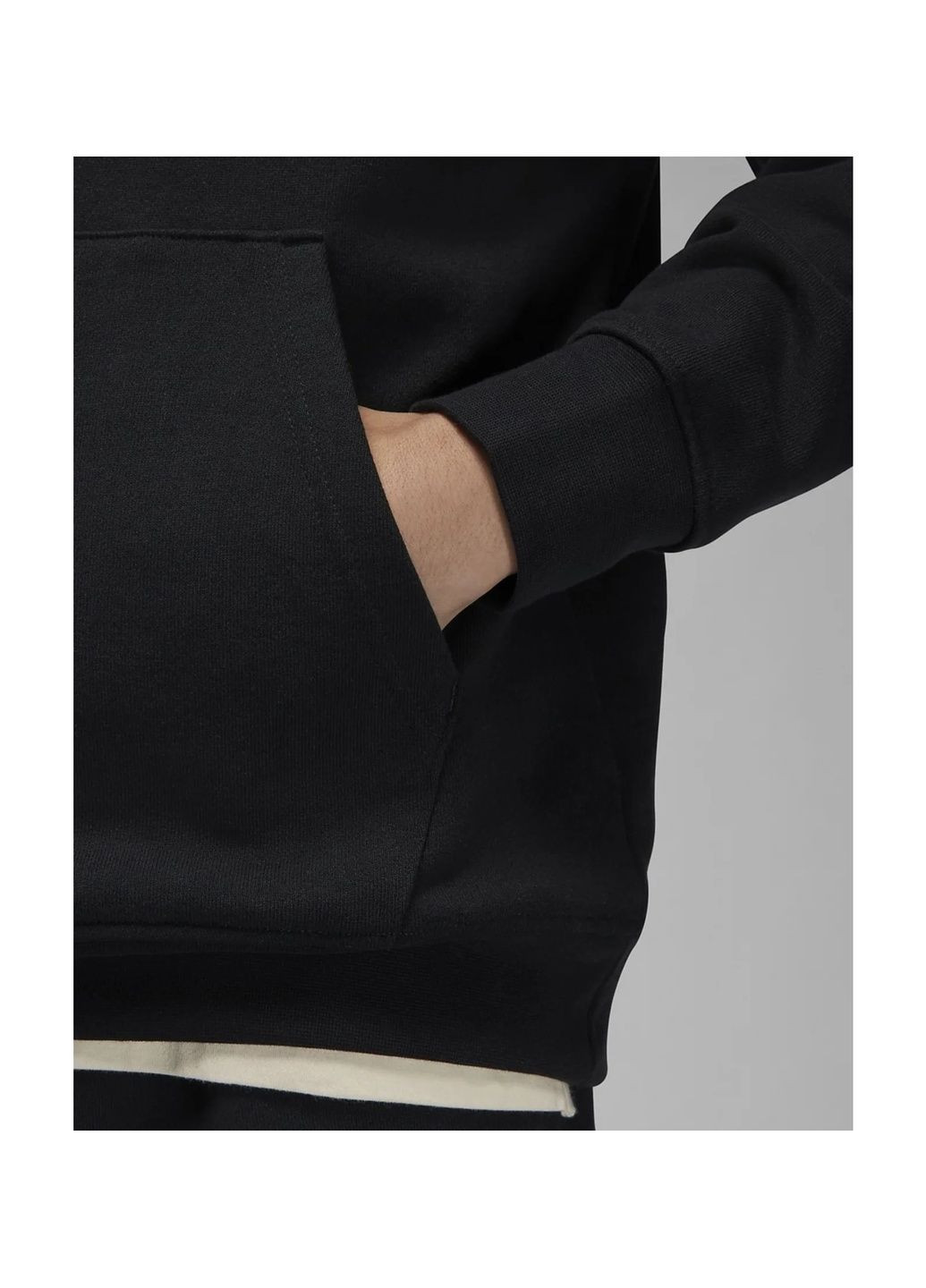 Худі чоловіче Flight Fleece Pullover Hoodie Black Dq7338-010 Air Jordan (364662537)