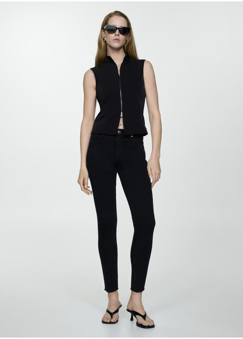 Джинсы skinny crop Mango - (364829225)