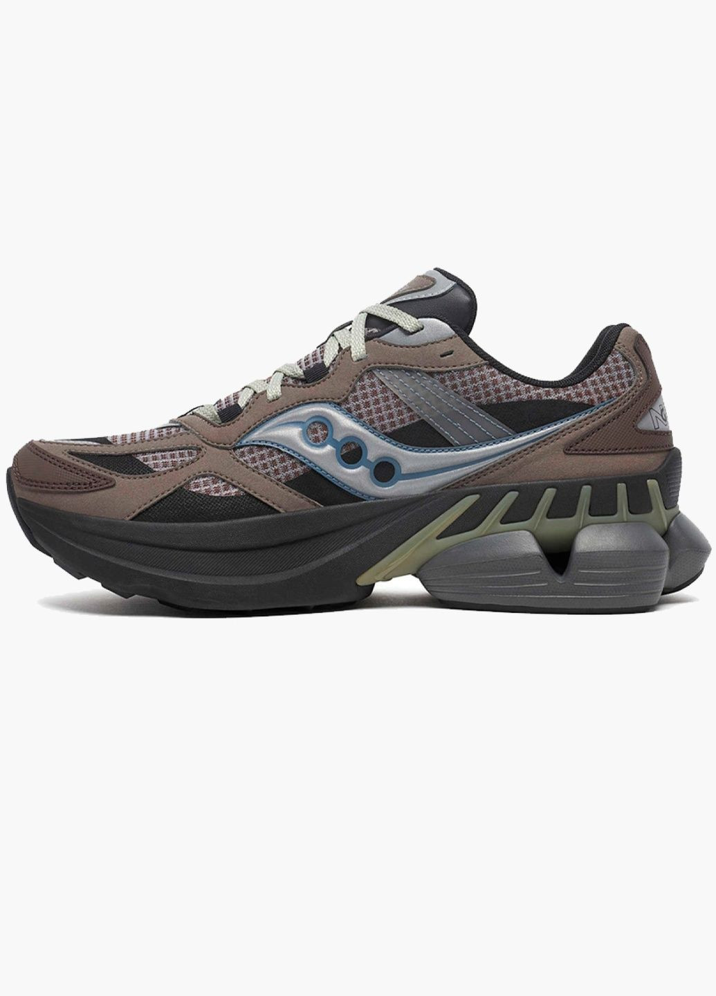 Коричневые кроссовки мужские grid nxt brown s70835-2 Saucony