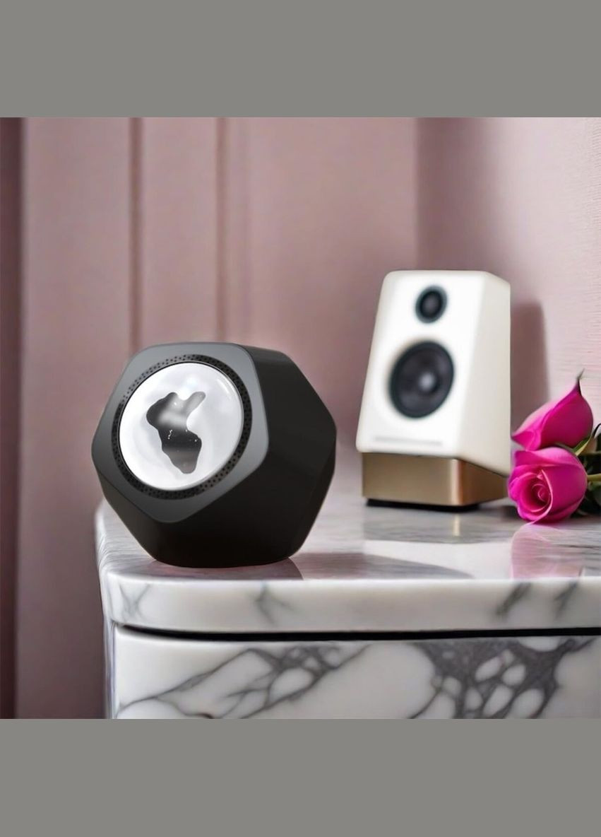 Ферофлюїдна музична лампа Lamp Black No Brand Pentagram Magnetic Fluid Audio (345105610)